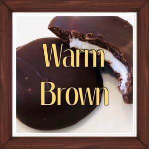 Warm luxury brown tones